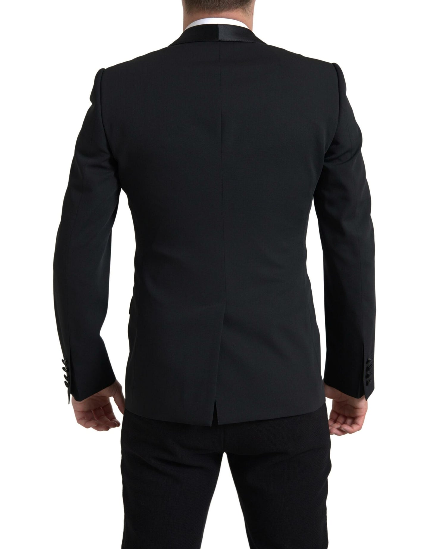 Blazer elegante in lana vergine slim fit