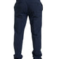 Eleganter Slim Fit Blauer Zweiteiler