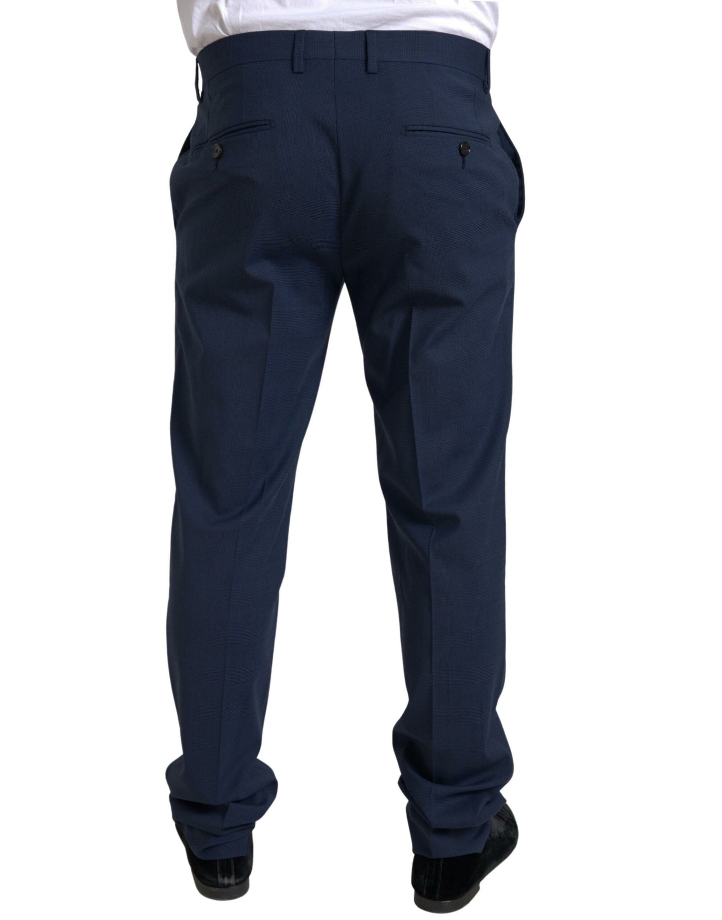 Eleganter Slim Fit Blauer Zweiteiler
