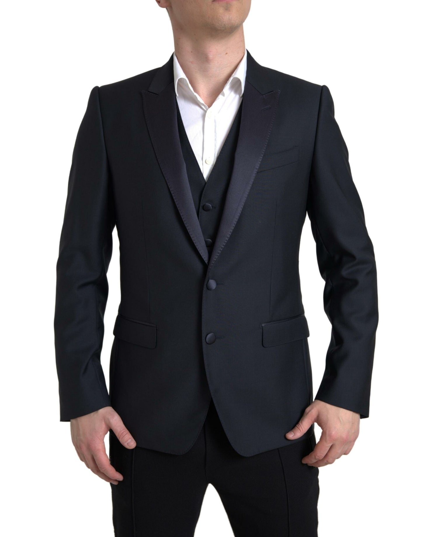 Eleganter Slim Fit Zweiteiliger Martini-Anzug