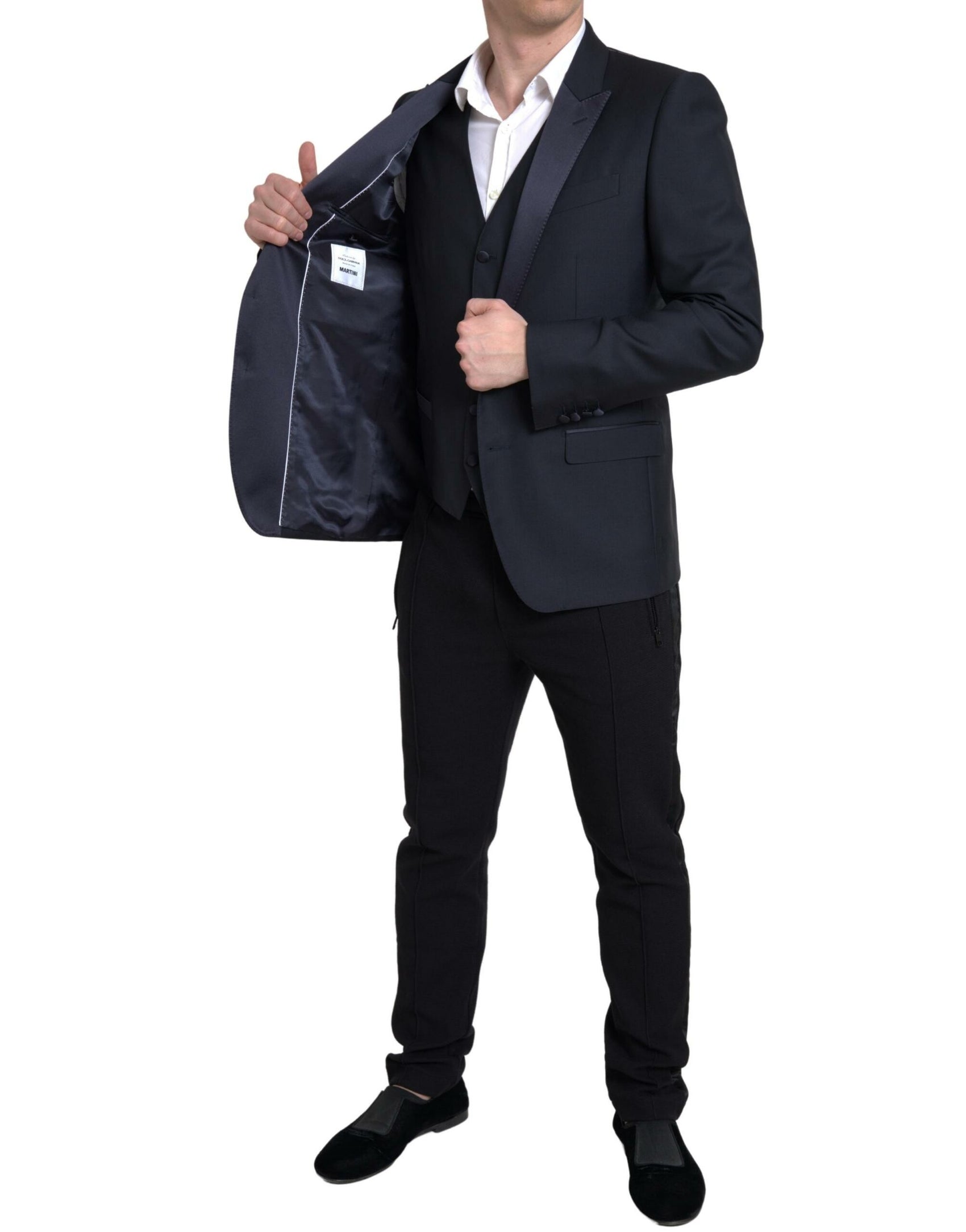 Eleganter Slim Fit Zweiteiliger Martini-Anzug