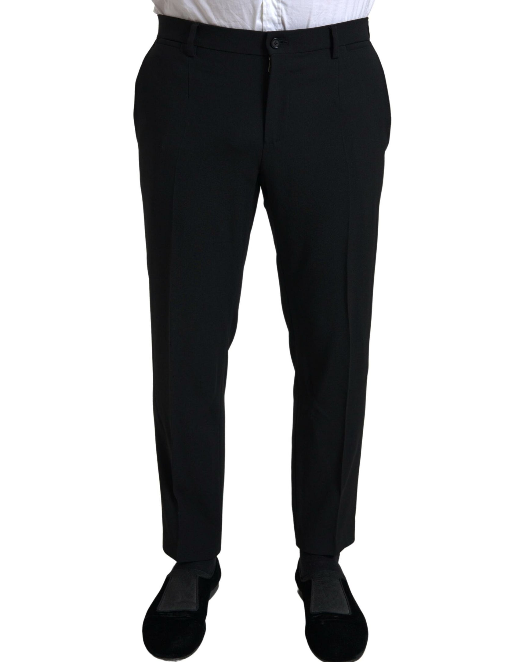Eleganter Slim Fit Zweireihiger Anzug