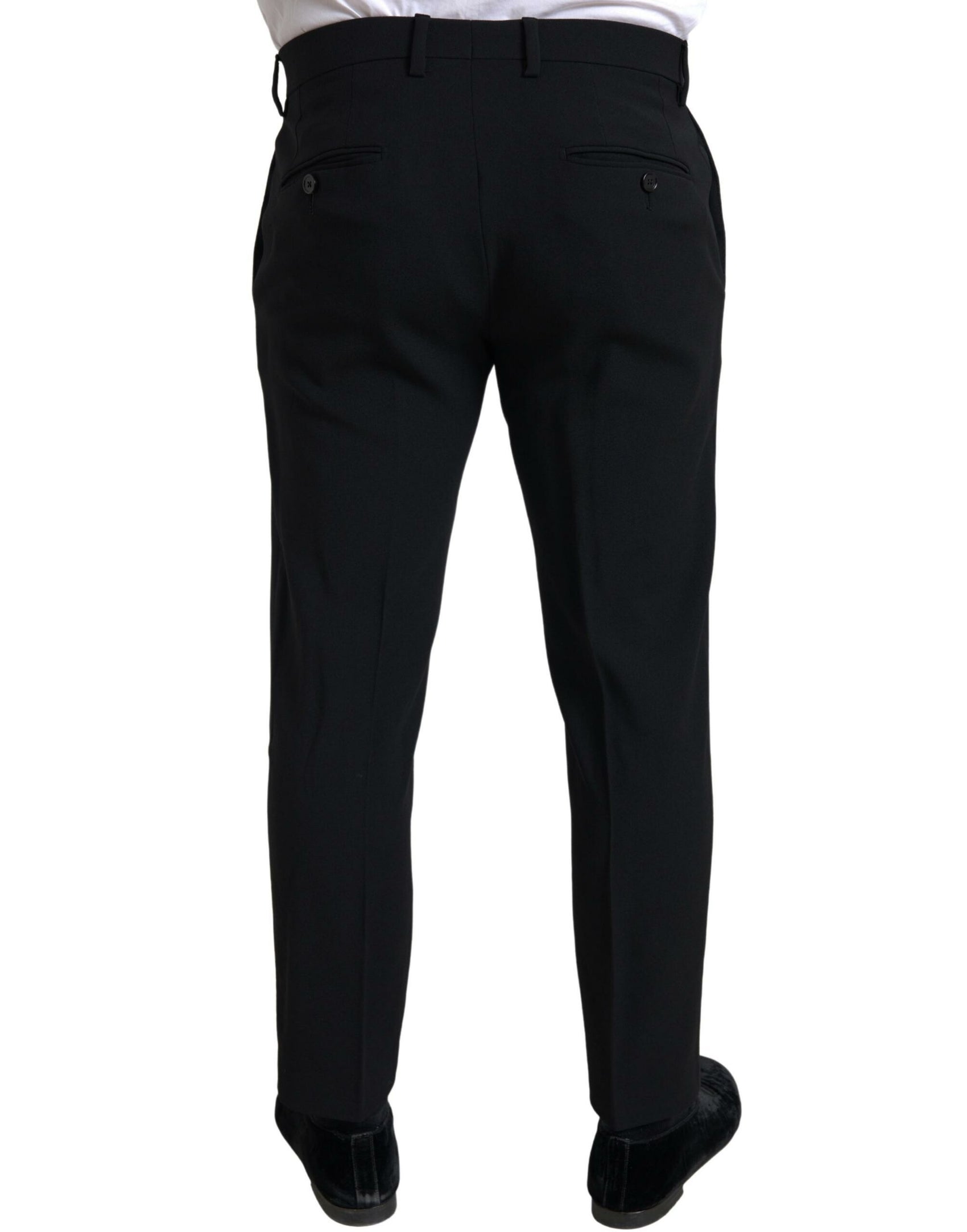 Eleganter Slim Fit Zweireihiger Anzug