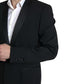 Eleganter schwarzer Slim Fit Zweiteiler
