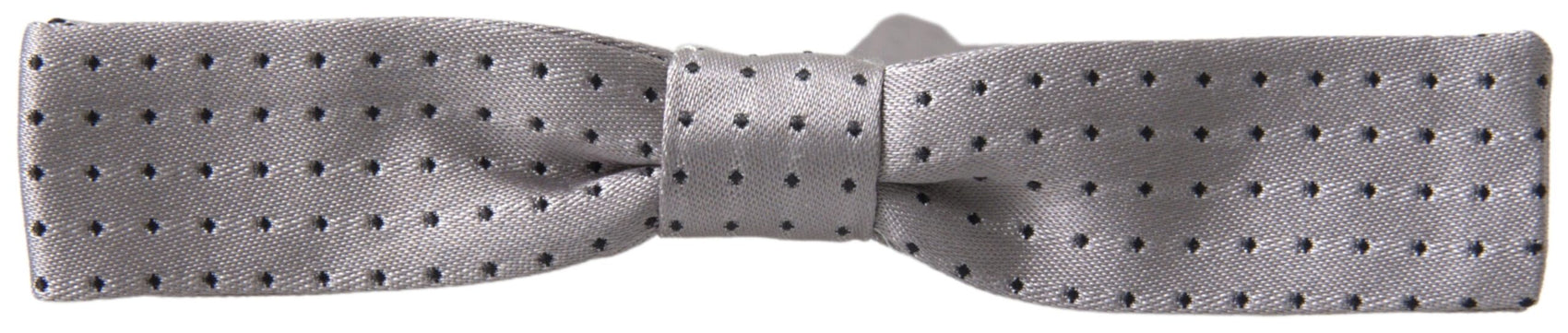 Elegante papillon in seta grigia