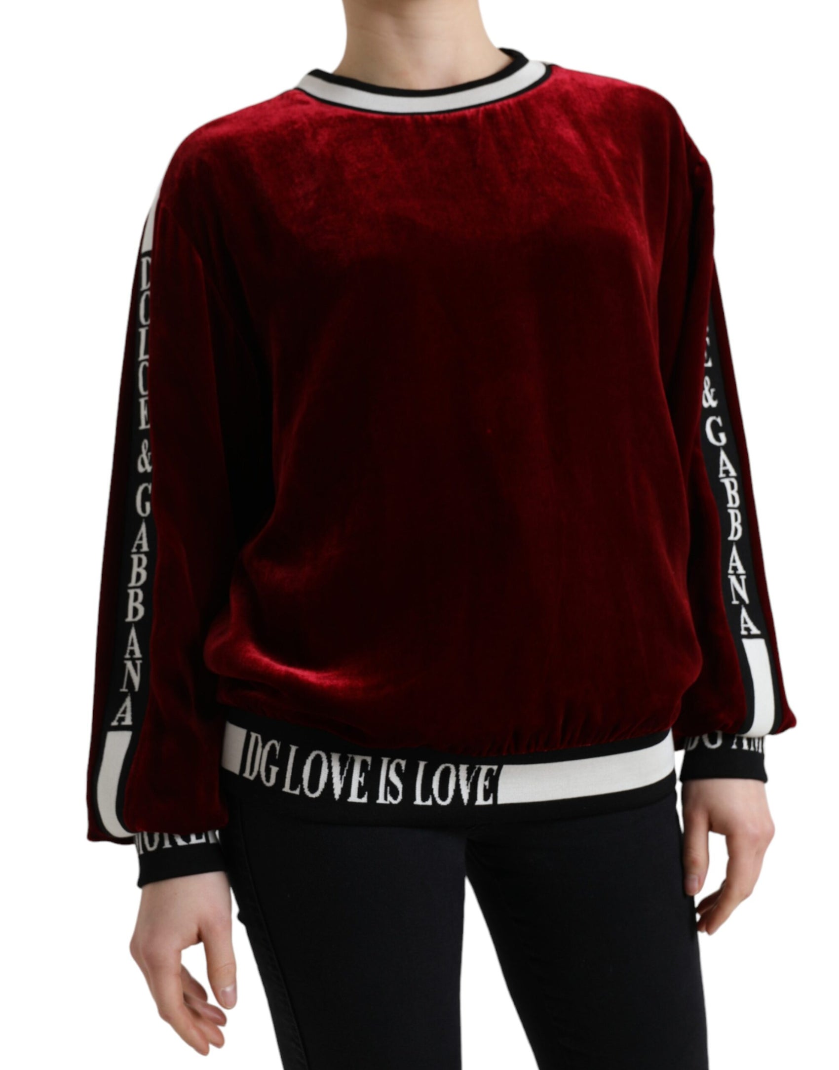 Eleganter Pullover aus Seidenmischung in Bordeaux