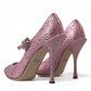 Enchanting Pink Crystal Pumps