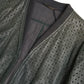 Emerald Green Goatskin Bomber Jacket