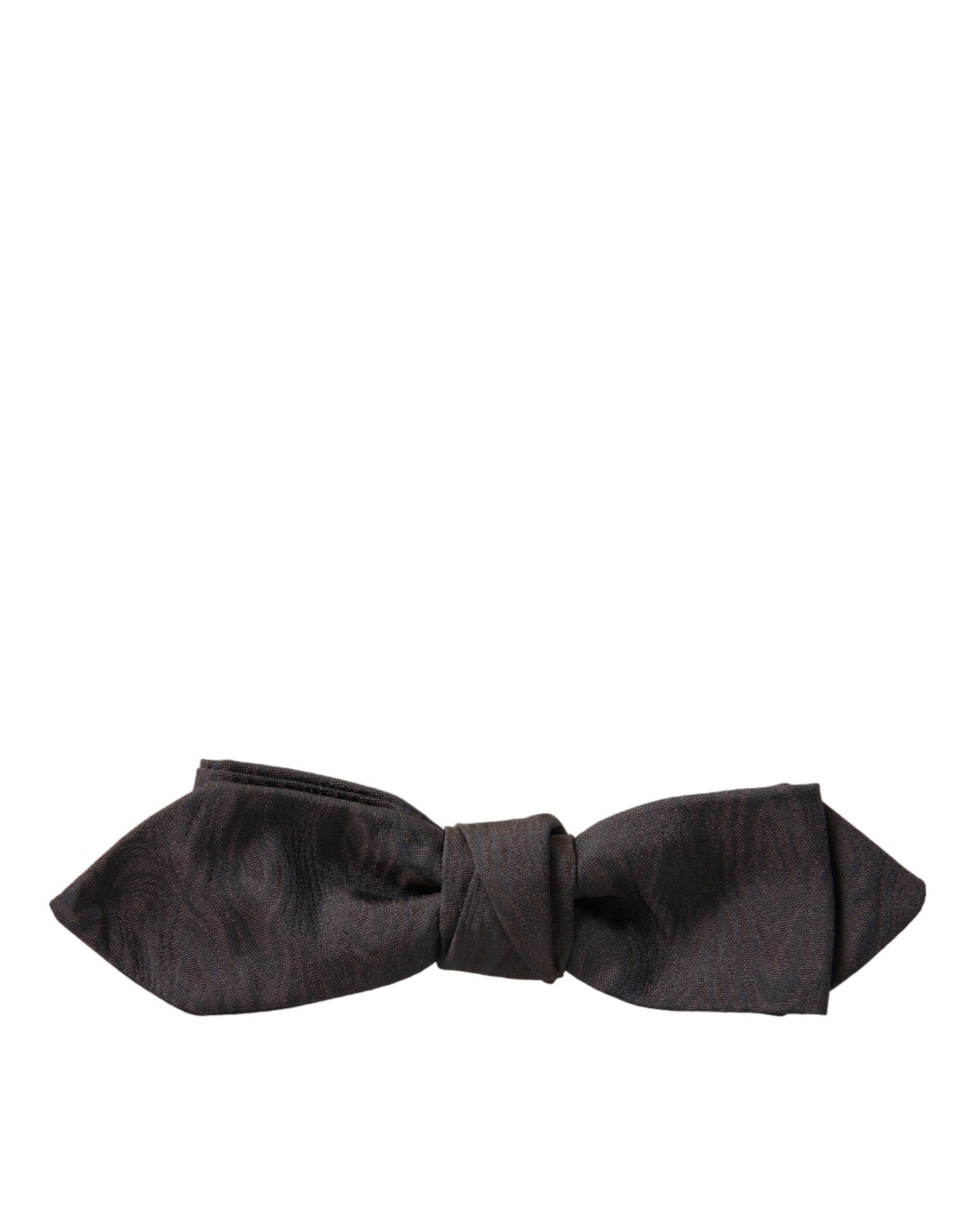 Elegante braune Fliege aus Seidenmischung