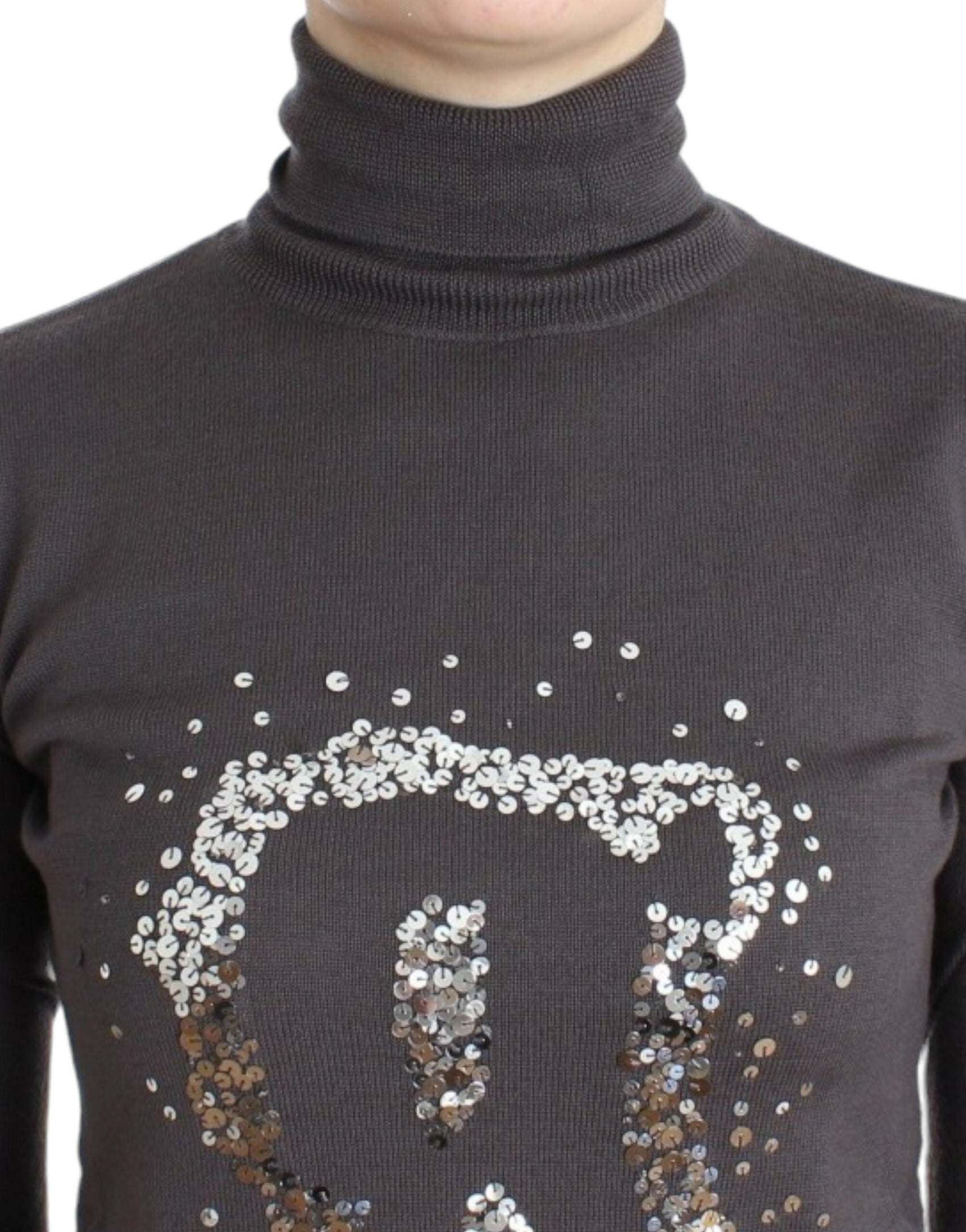 Eleganter Rollkragenpullover aus Schurwolle