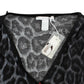 Sultry Leopard V-Neck Modal Top