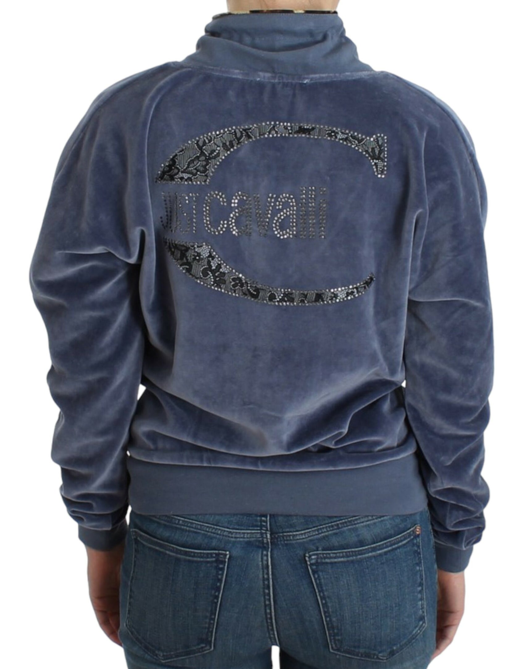 Elegante maglione finto con dettaglio di strass