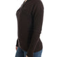 Chic Keyhole Virgin Wool Sweater