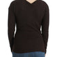 Chic Keyhole Virgin Wool Sweater