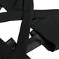 Dolce & Gabbana Black Cut Out Sleeveless Bodycon Midi Dress