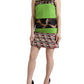 Dolce & Gabbana Apple Green Sleeveless Panelled Shift Dress