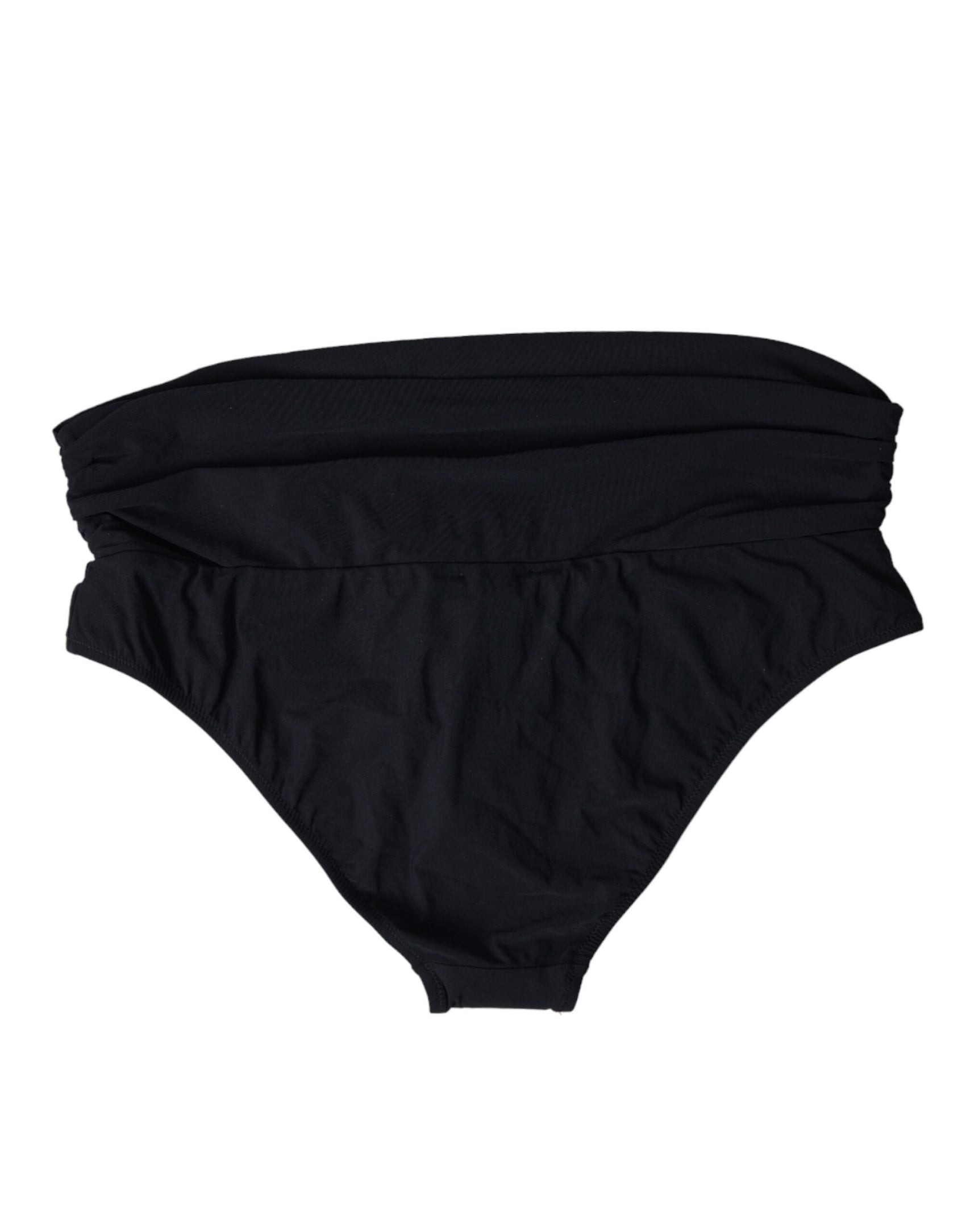 Slip bikini nero elegante - Eleganza da spiaggia definitiva