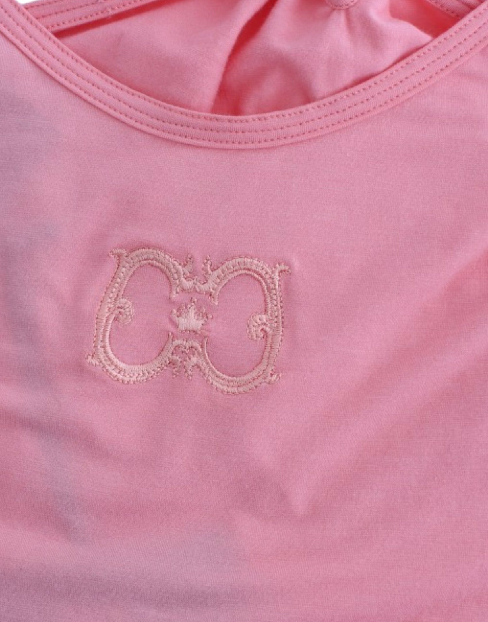 Schickes Tanktop aus Baumwollmischung in Rosa