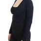 Elegant Cropped Virgin Wool Cardigan