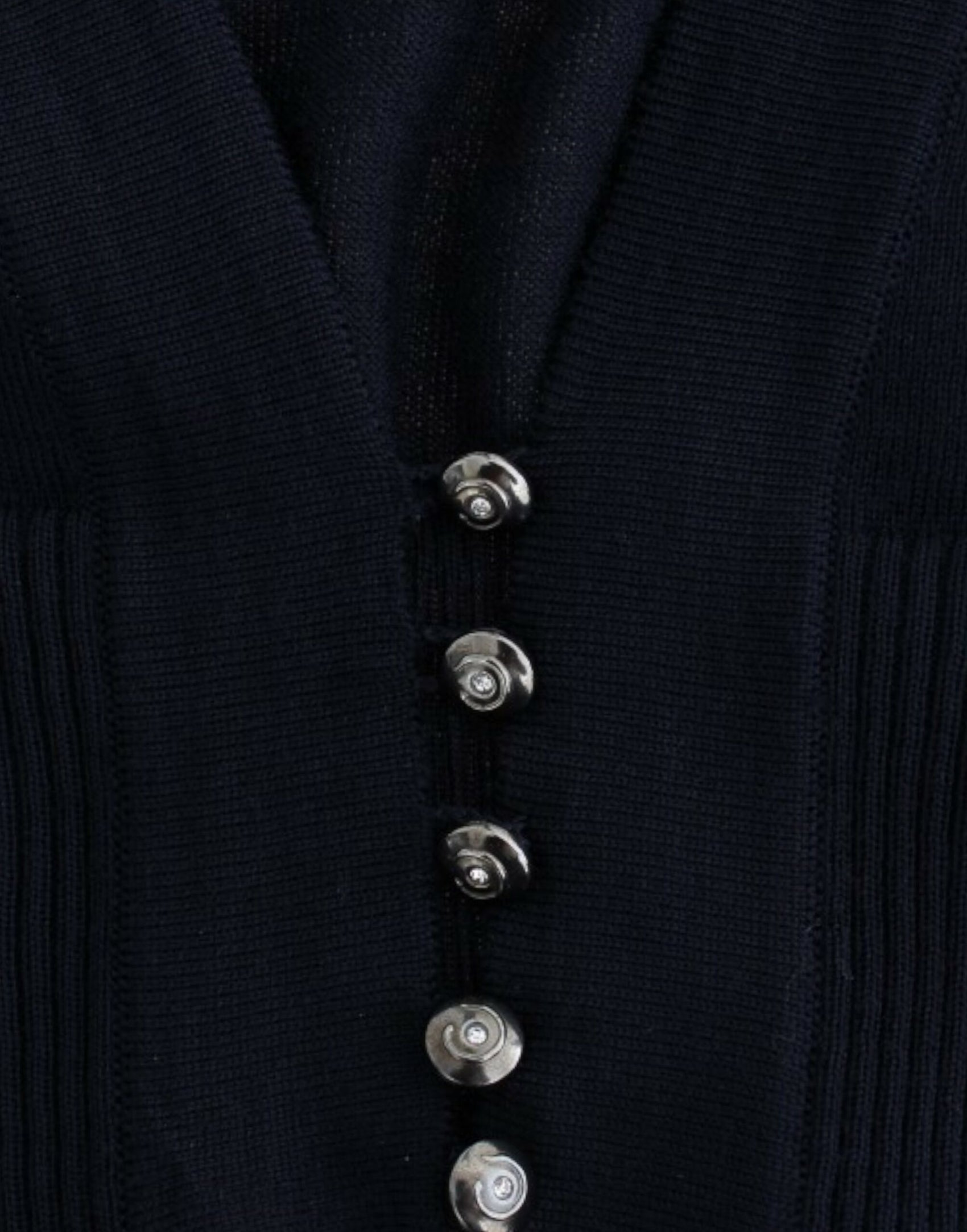 Eleganter verkürzter Cardigan aus Schurwolle
