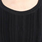 Elegant Short Sleeved Black Jumper