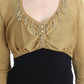 Embellished Gold Shimmer Shrug