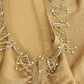 Embellished Gold Shimmer Shrug