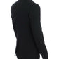 Eleganter Slim Fit Blazer aus schwarzer Wolle