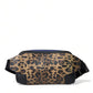 Exotic Leather Leopard Belt Bag