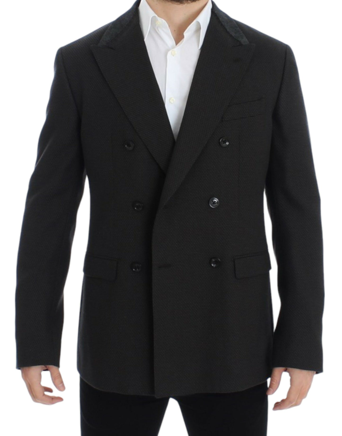 Elegant Slim Fit Double Breasted Blazer