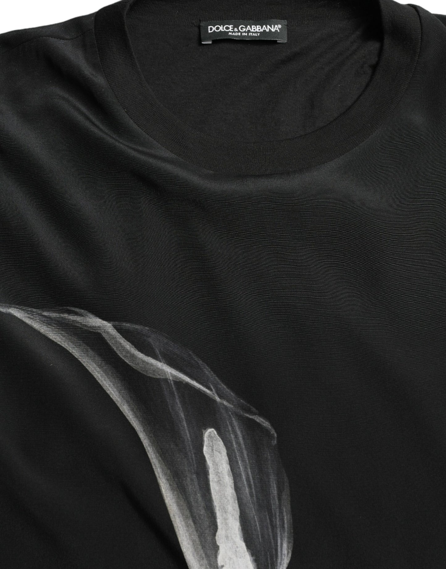 Seidenpullover mit Rundhalsausschnitt und Blumenmuster