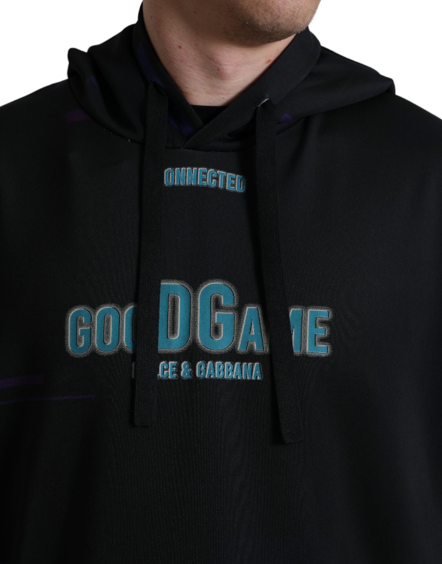 Eleganter Kapuzenpullover mit Grafikdruck