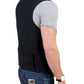 Elegant Black Wool Blend Casual Vest