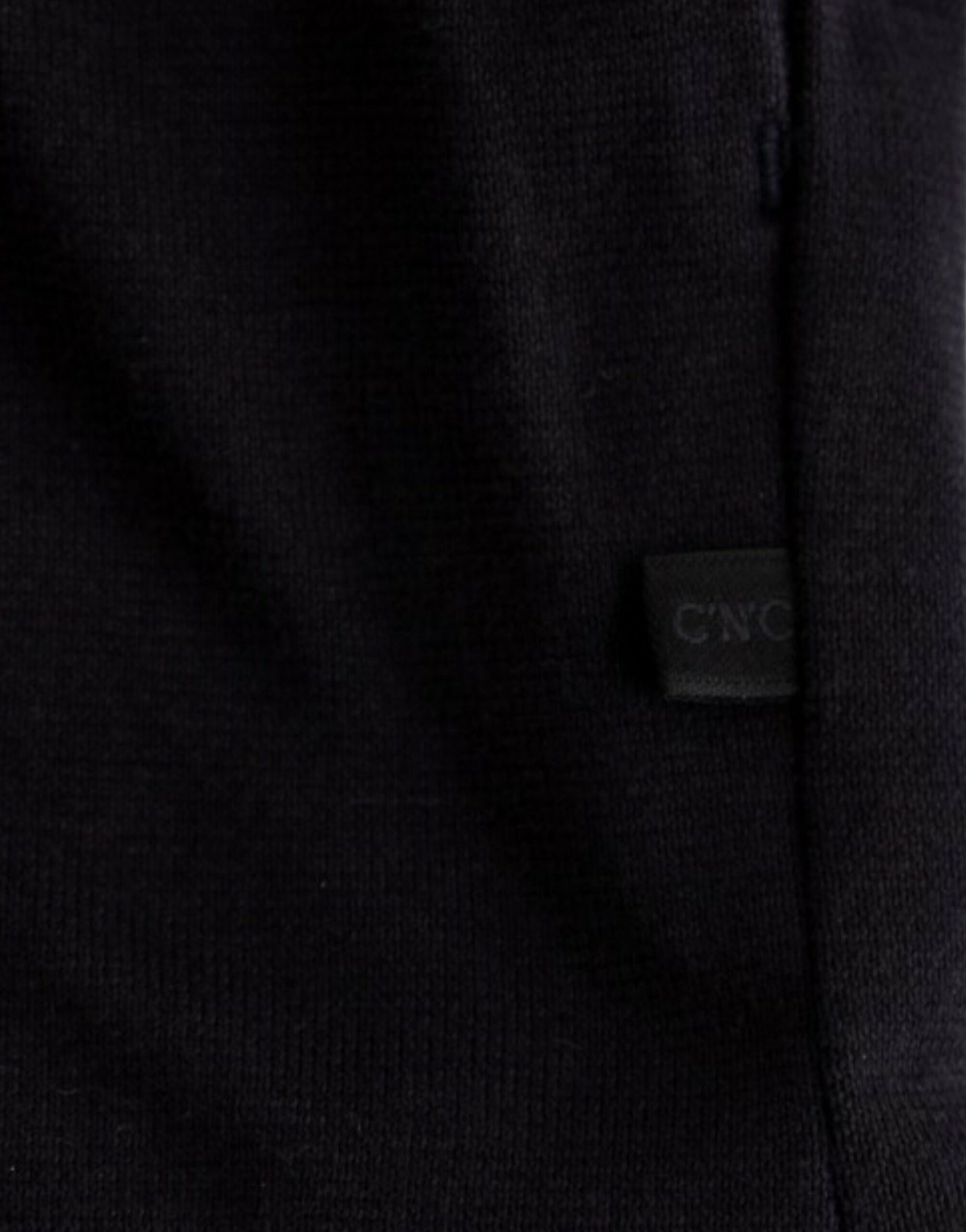 Eleganter blauer Kapuzenpullover aus Baumwolle