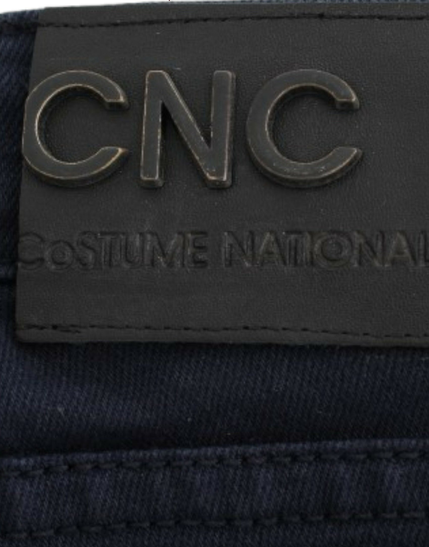Chic blu gamba dritta denim Delight