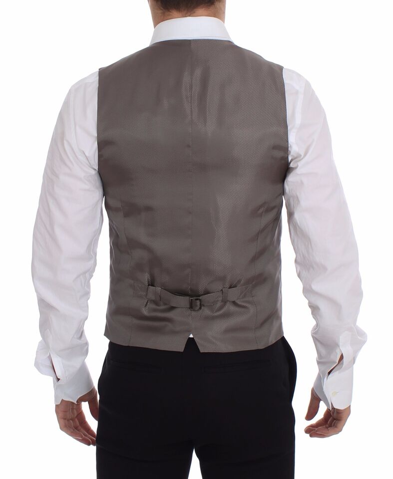 Elegante gilet in cotone beige