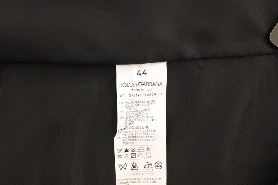 Elegante gilet elasticizzato in lana grigia