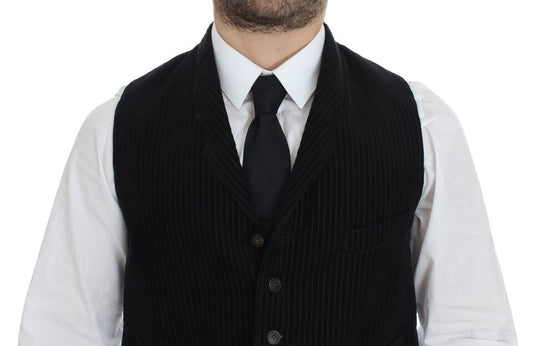 Elegante gilet nero Manchester