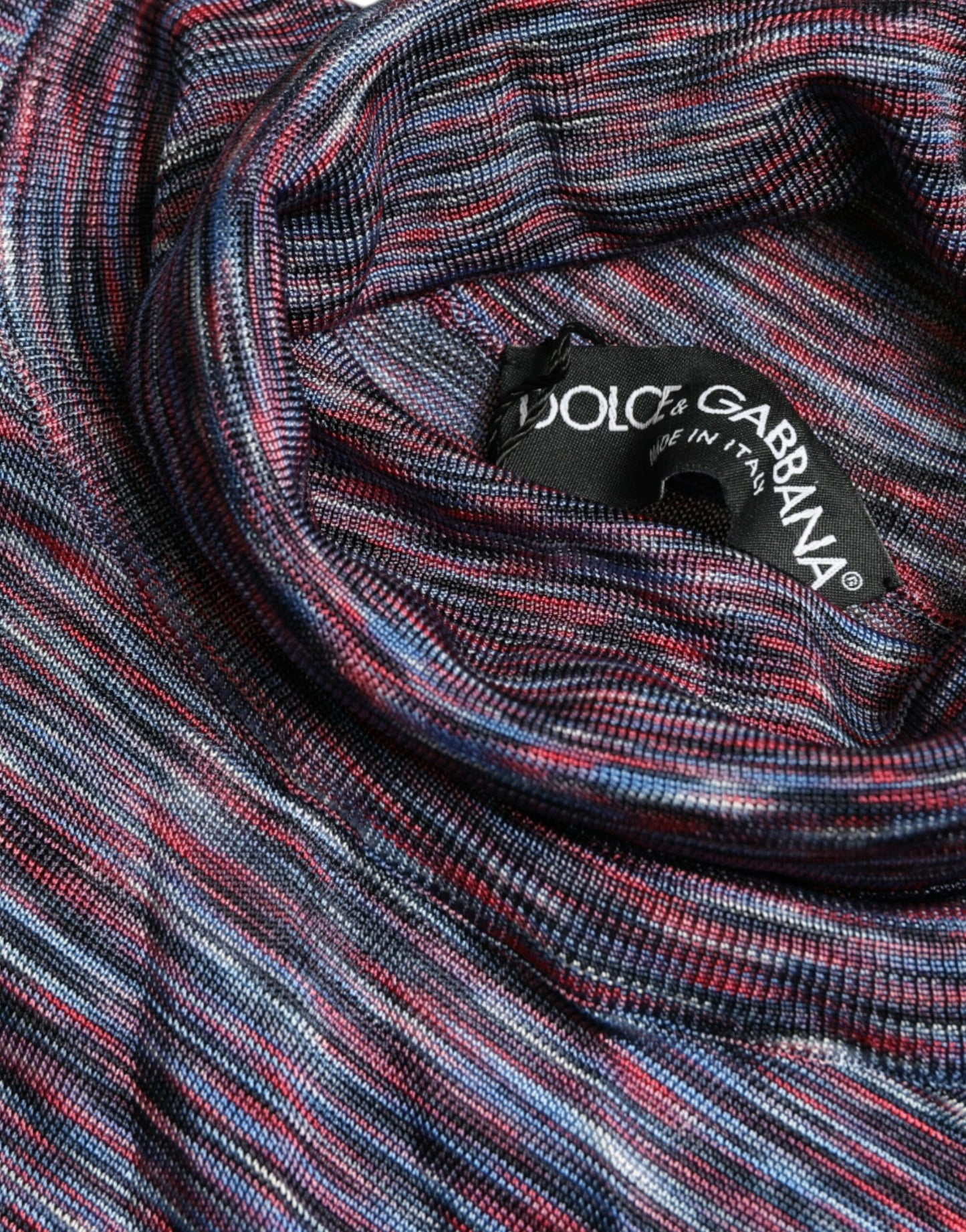 Eleganter Rollkragenpullover in Blau Lila