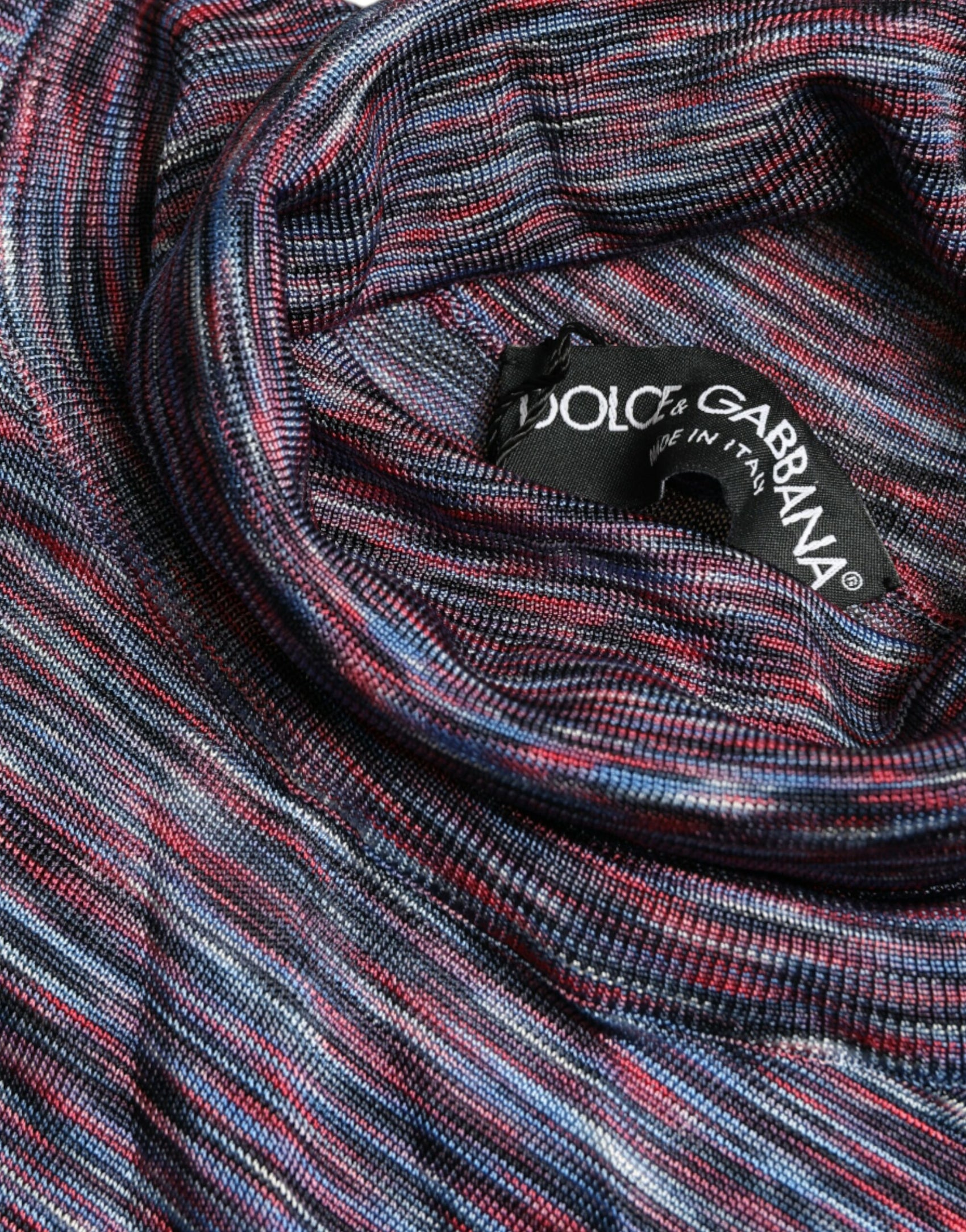 Eleganter Rollkragenpullover in Blau Lila