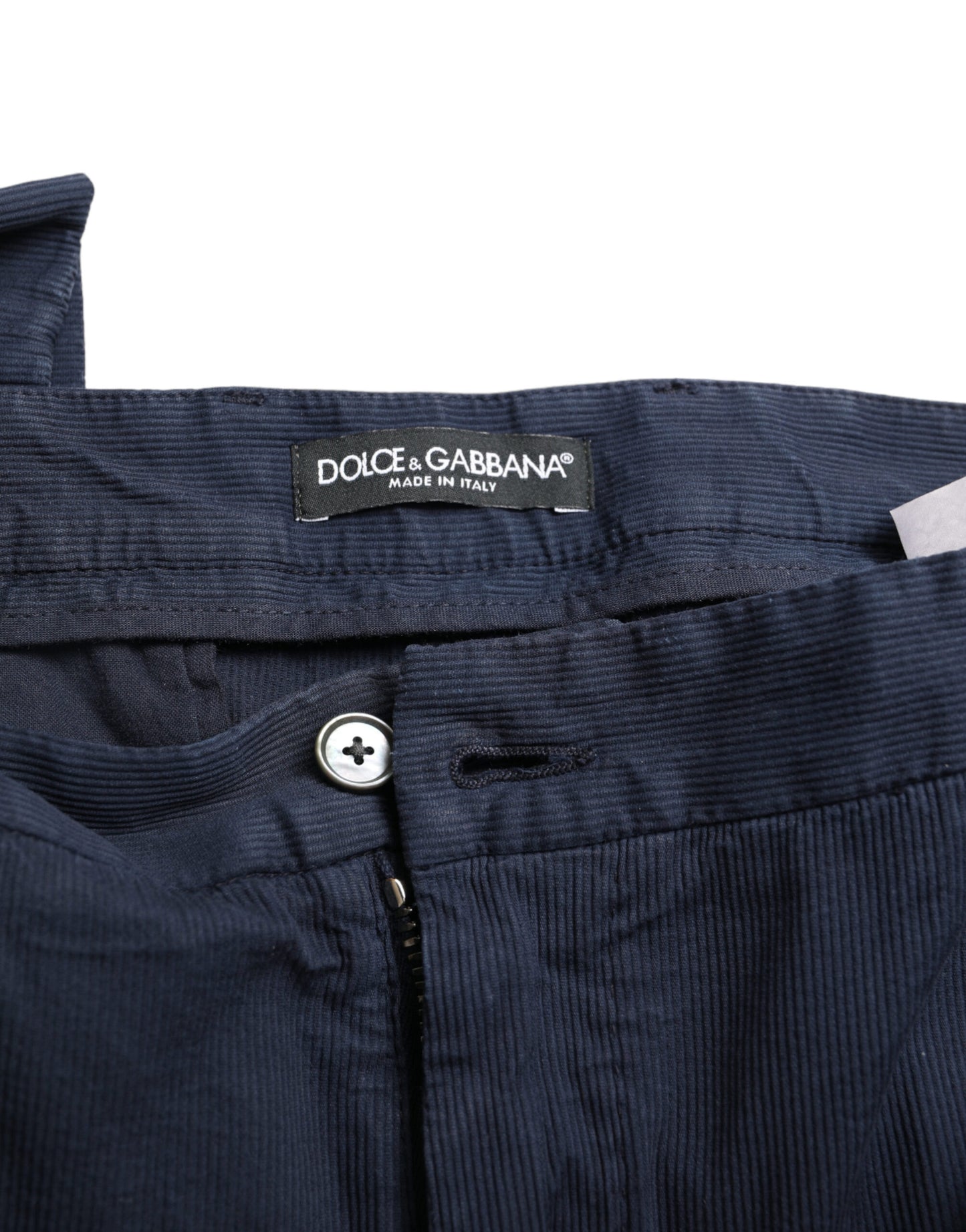 Elegante dunkelblaue Skinny-Anzughose