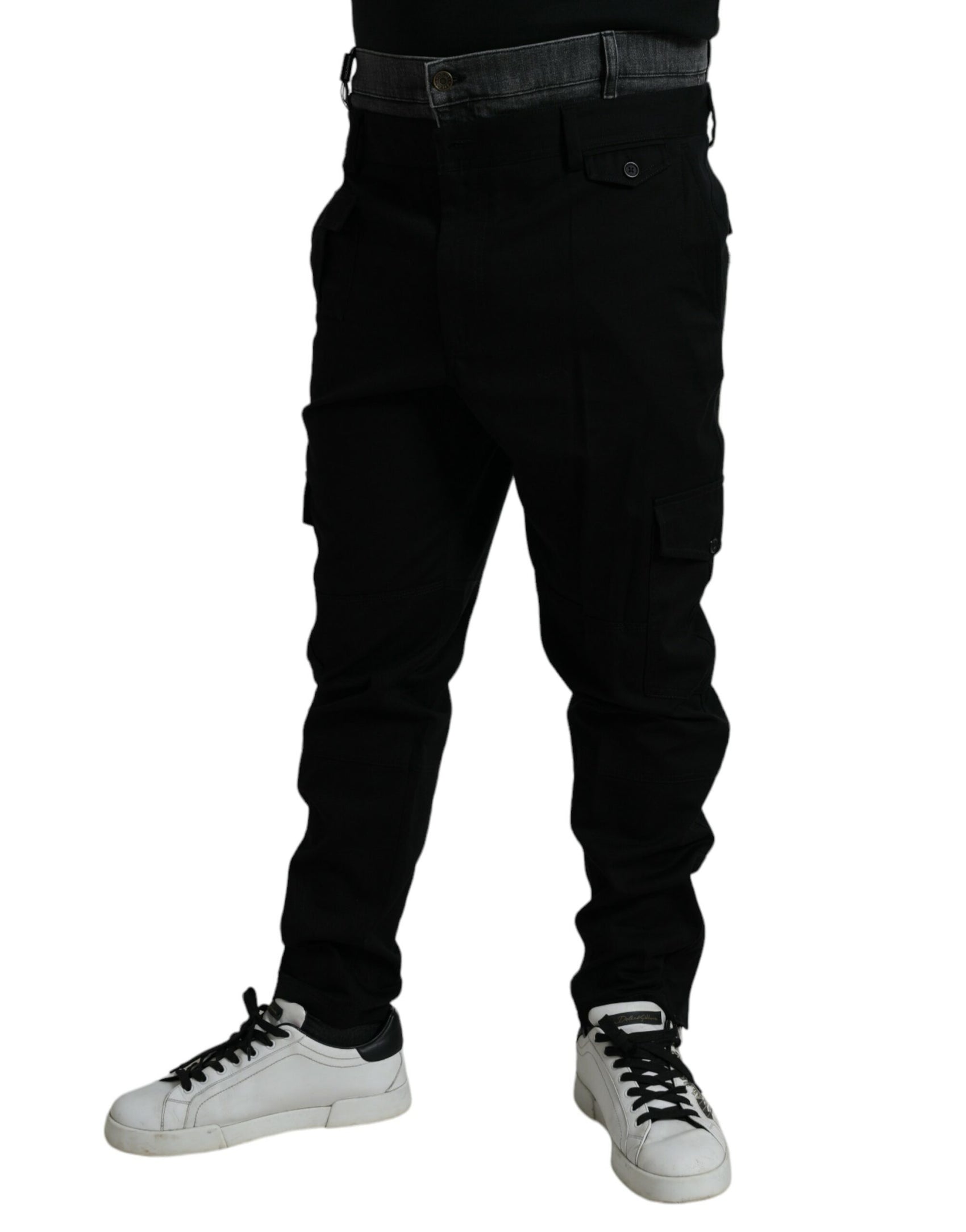 Elegante Jogginghose aus Baumwollstretch