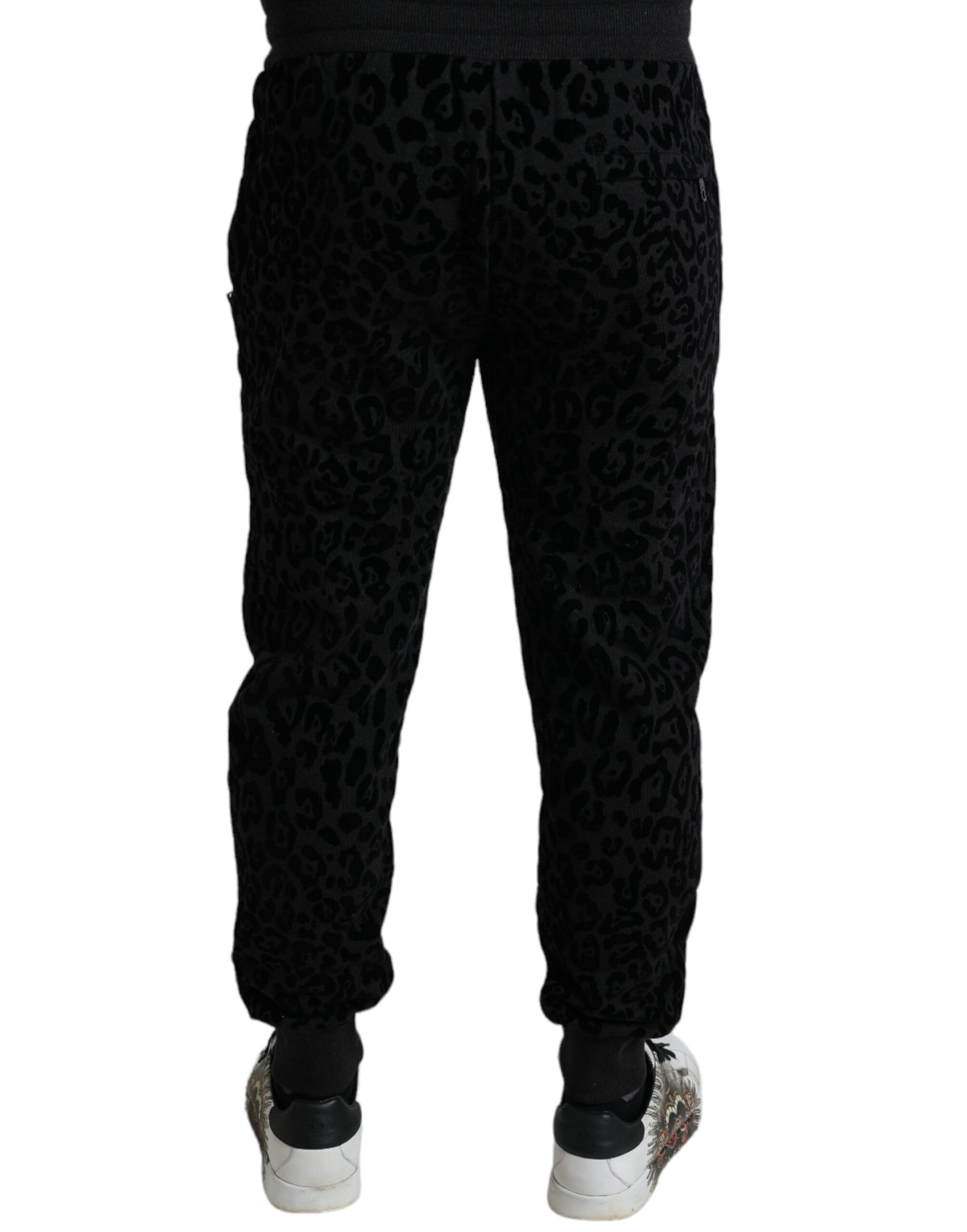 Elegante Leoparden-Jogginghose für Herren