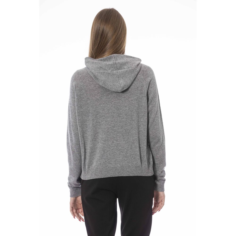 Baldinini Trend Gray Viscose Women Sweater