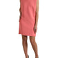 Dolce & Gabbana Pink Virgin Wool Sleeveless Mini Dress