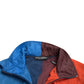 Multicolor Techno Fabric Windbreaker Jacket