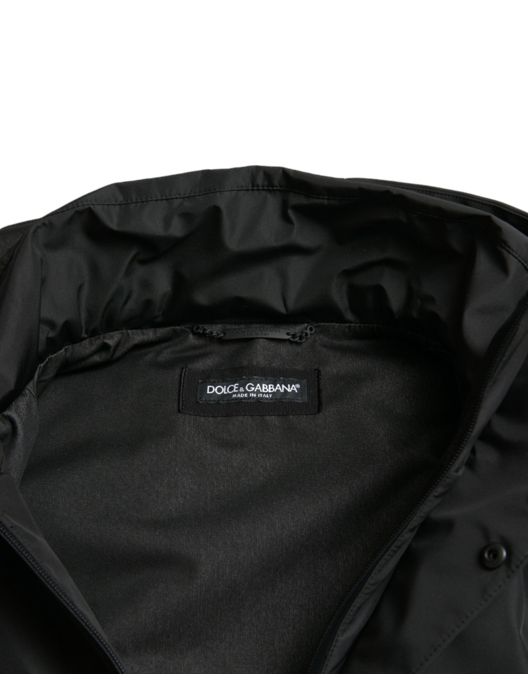 Giacca antivento nera elegante