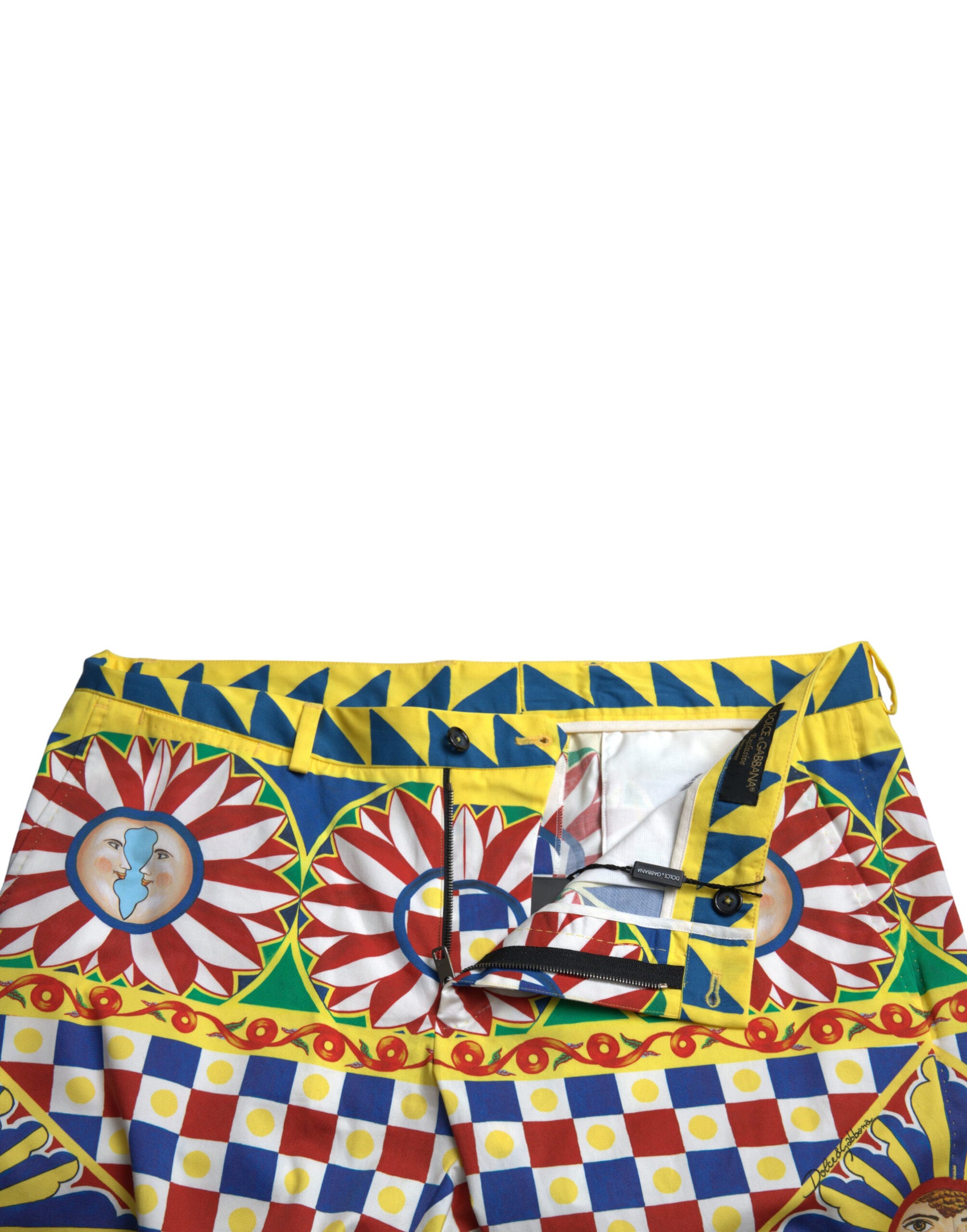 Bermudashorts mit mehrfarbigem Print