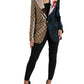 Elegant Multicolor Patchwork Blazer