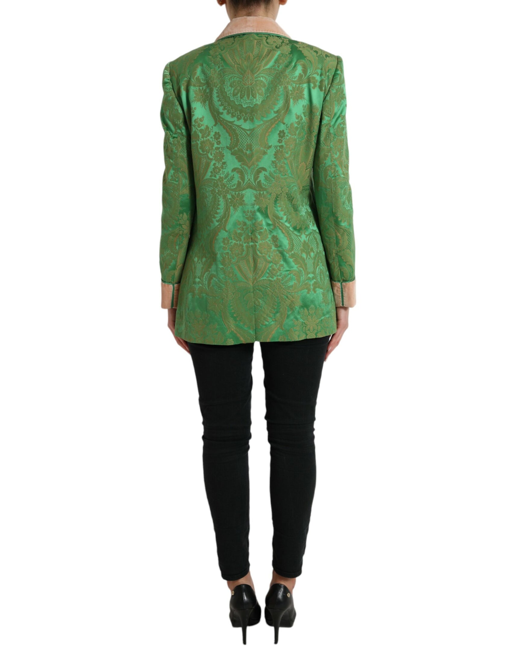 Blazer doppiopetto Floral Elegance